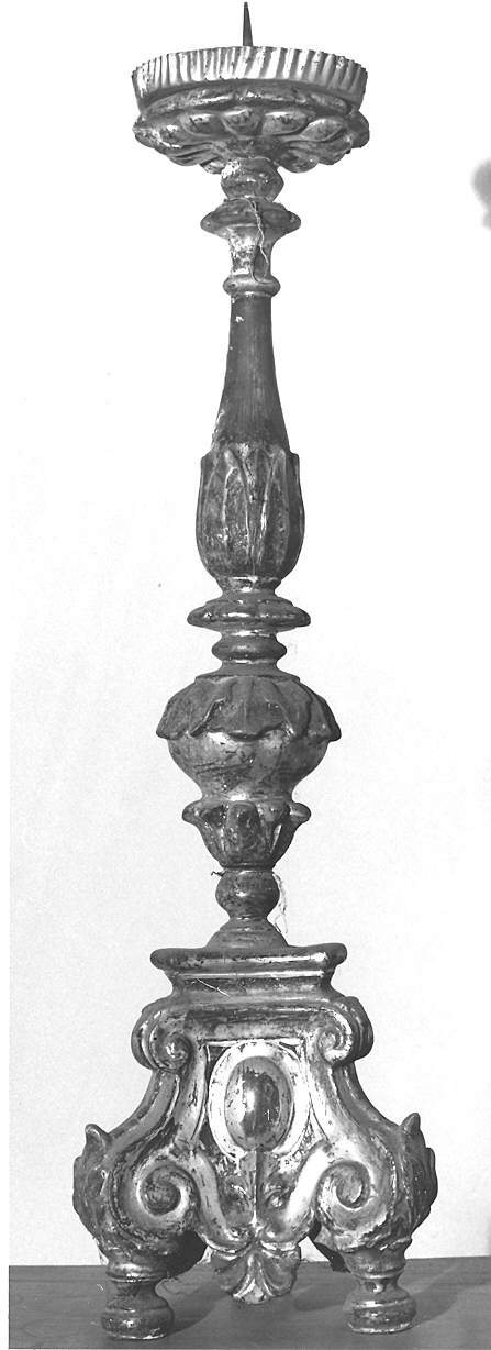 candeliere, serie - ambito parmense (prima metà sec. XIX)