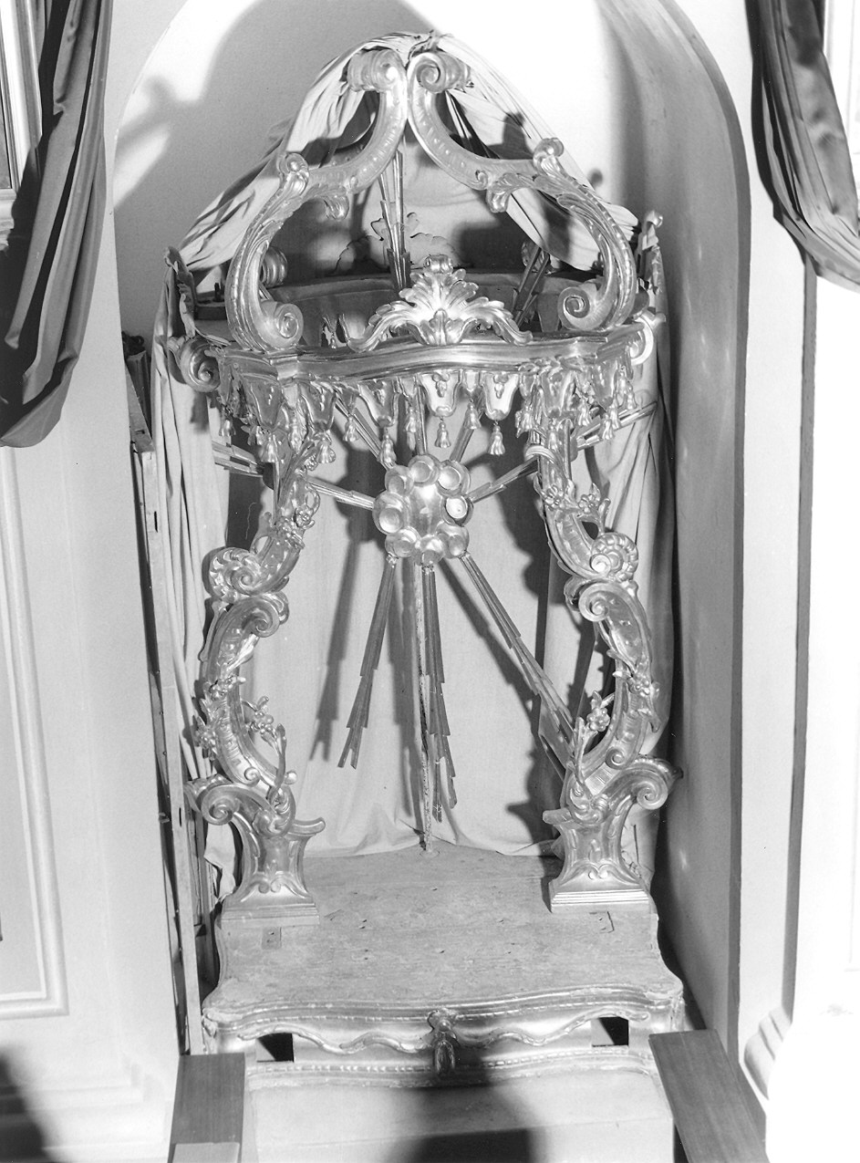 macchina processionale - ambito piacentino (sec. XVIII)