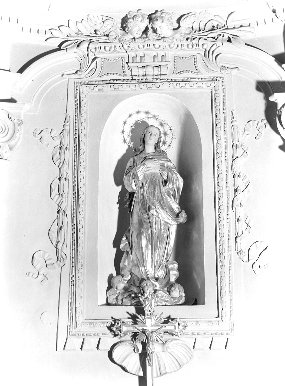 mostra di nicchia - ambito piacentino (sec. XIX)