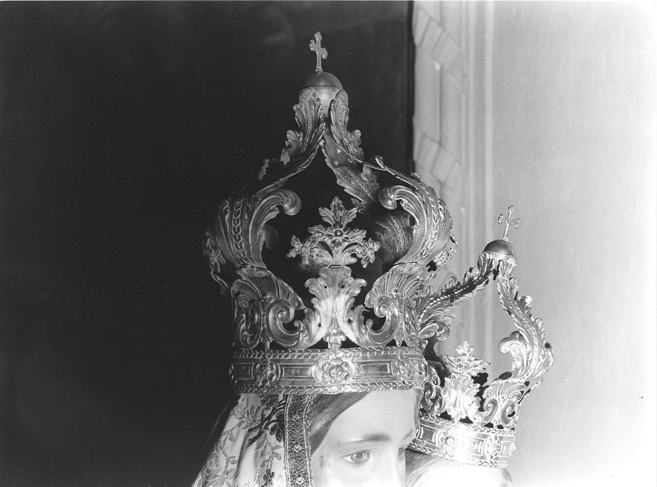 corona da statua, serie - ambito piacentino (prima metà sec. XVIII)