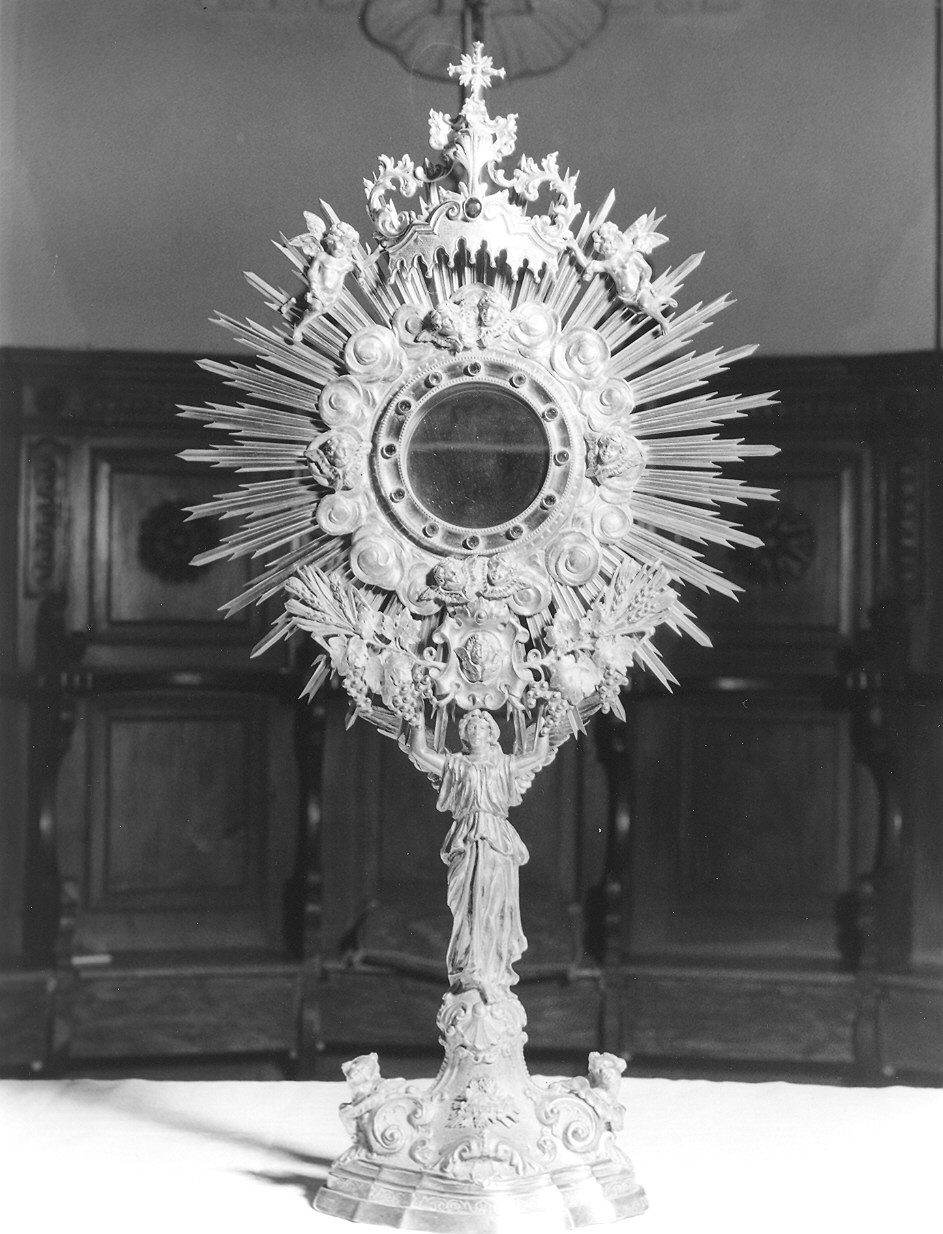 ostensorio - a raggiera di Tosi Giovanni (sec. XX)