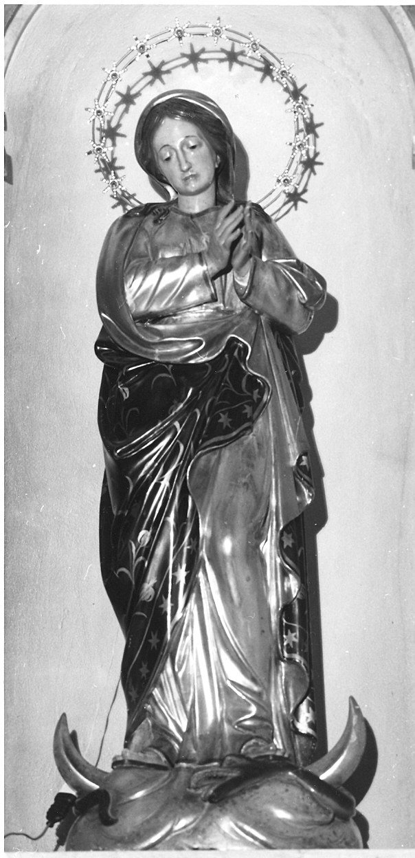 Madonna Immacolata (statua) - ambito piacentino (seconda metà sec. XIX)