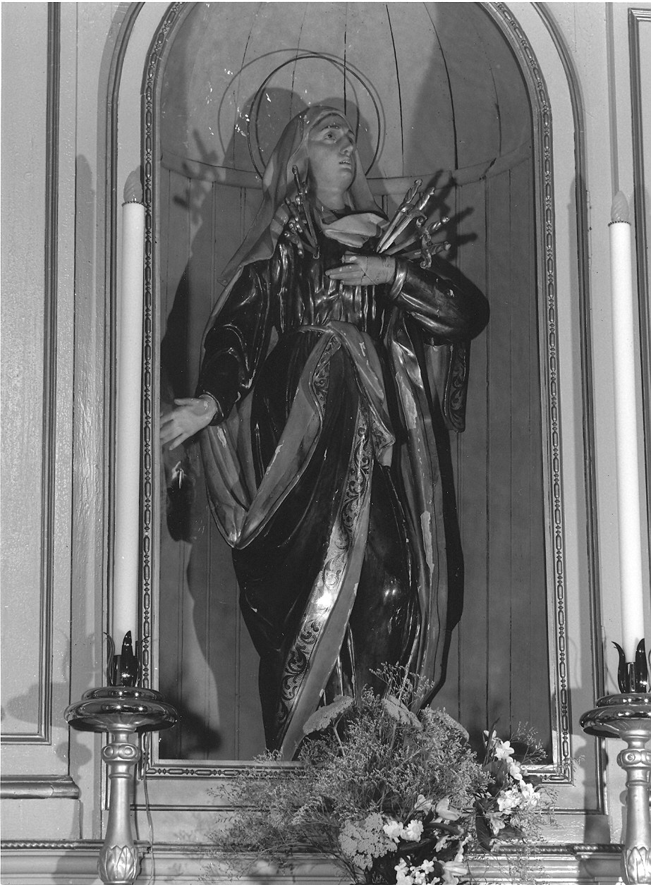 Madonna Addolorata (statua) - ambito italiano (prima metà sec. XVIII)