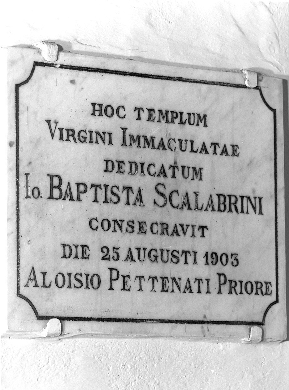 lapide commemorativa - ambito carrarese (sec. XX)