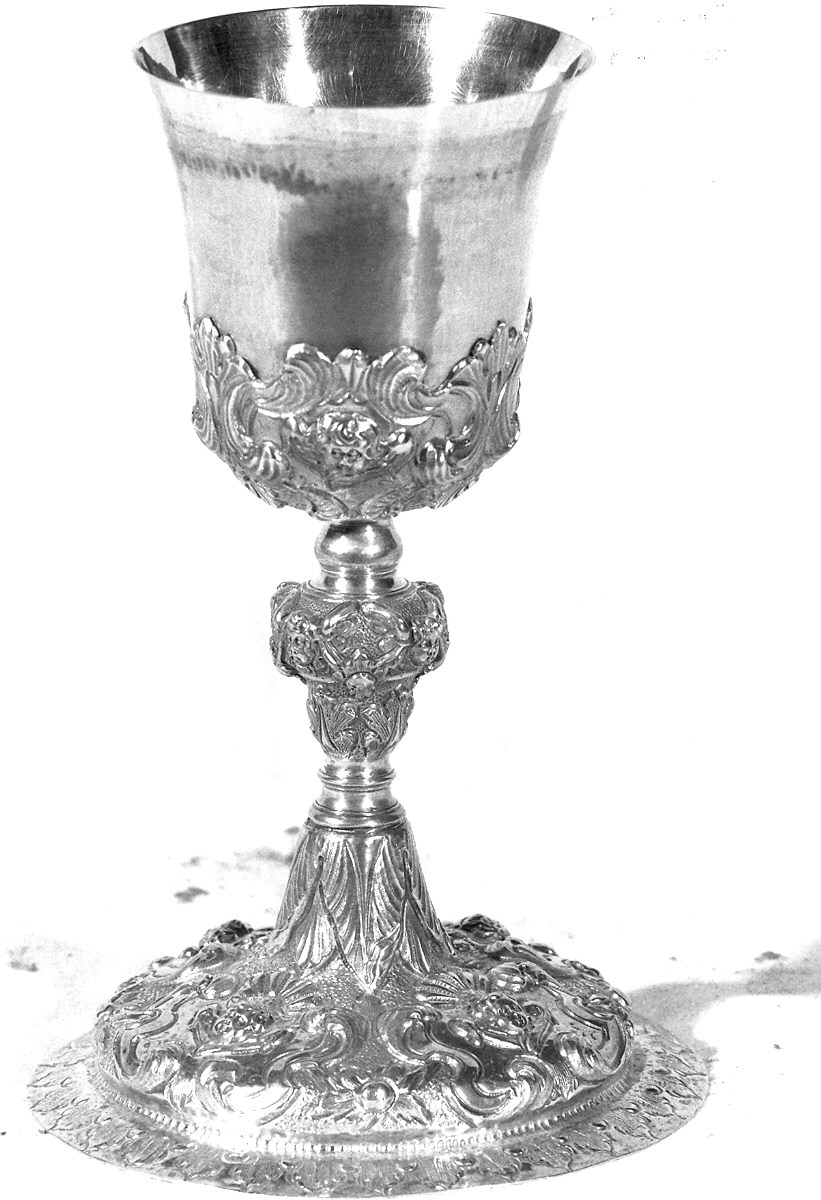 calice - ambito parmense (primo quarto sec. XVIII)