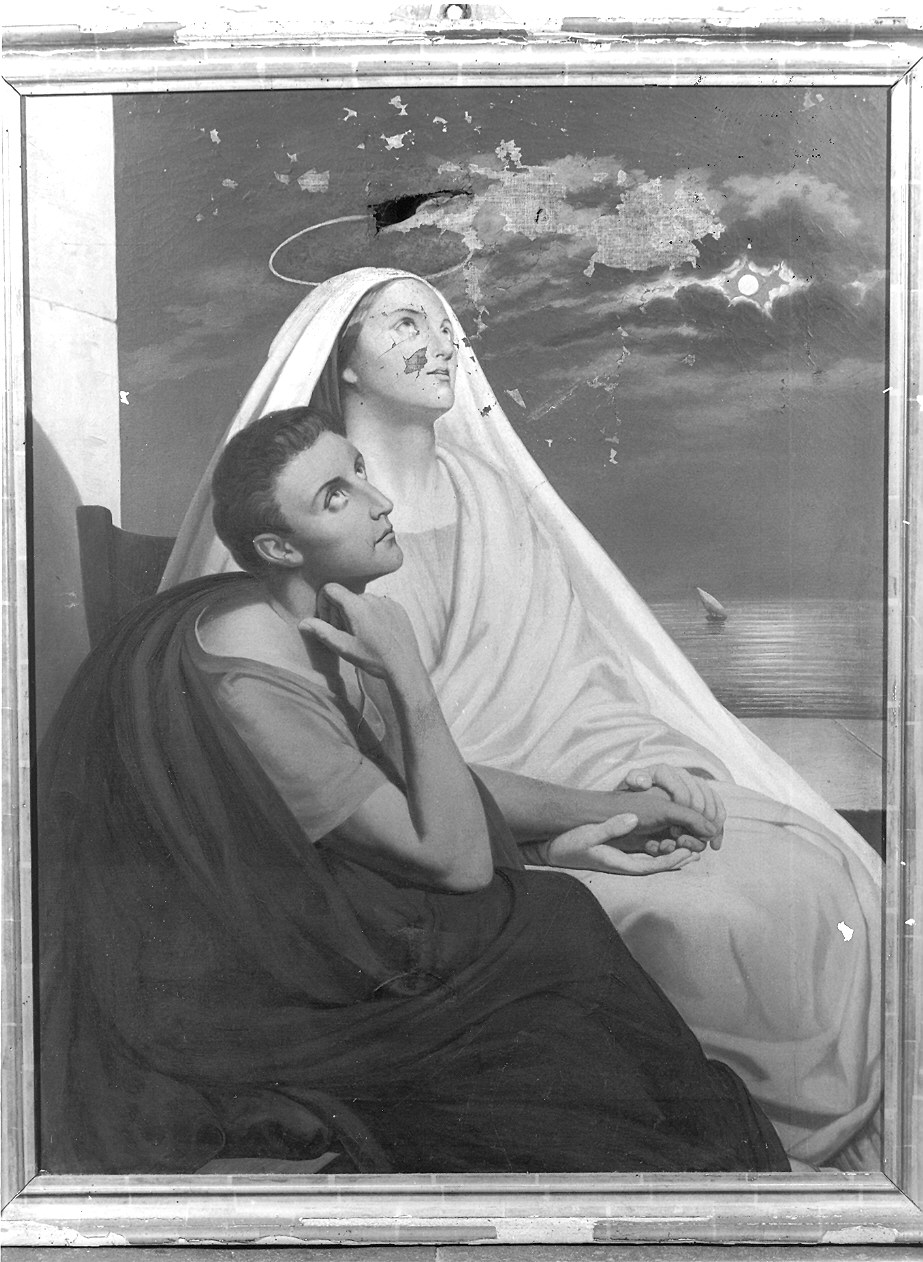 Sant'Agostino e Santa Monica (dipinto) - ambito piacentino (prima metà sec. XX)