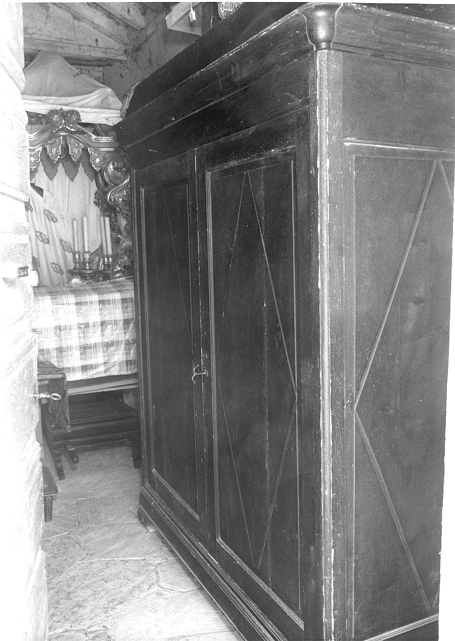 armadio da sacrestia - ambito parmense (sec. XIX)