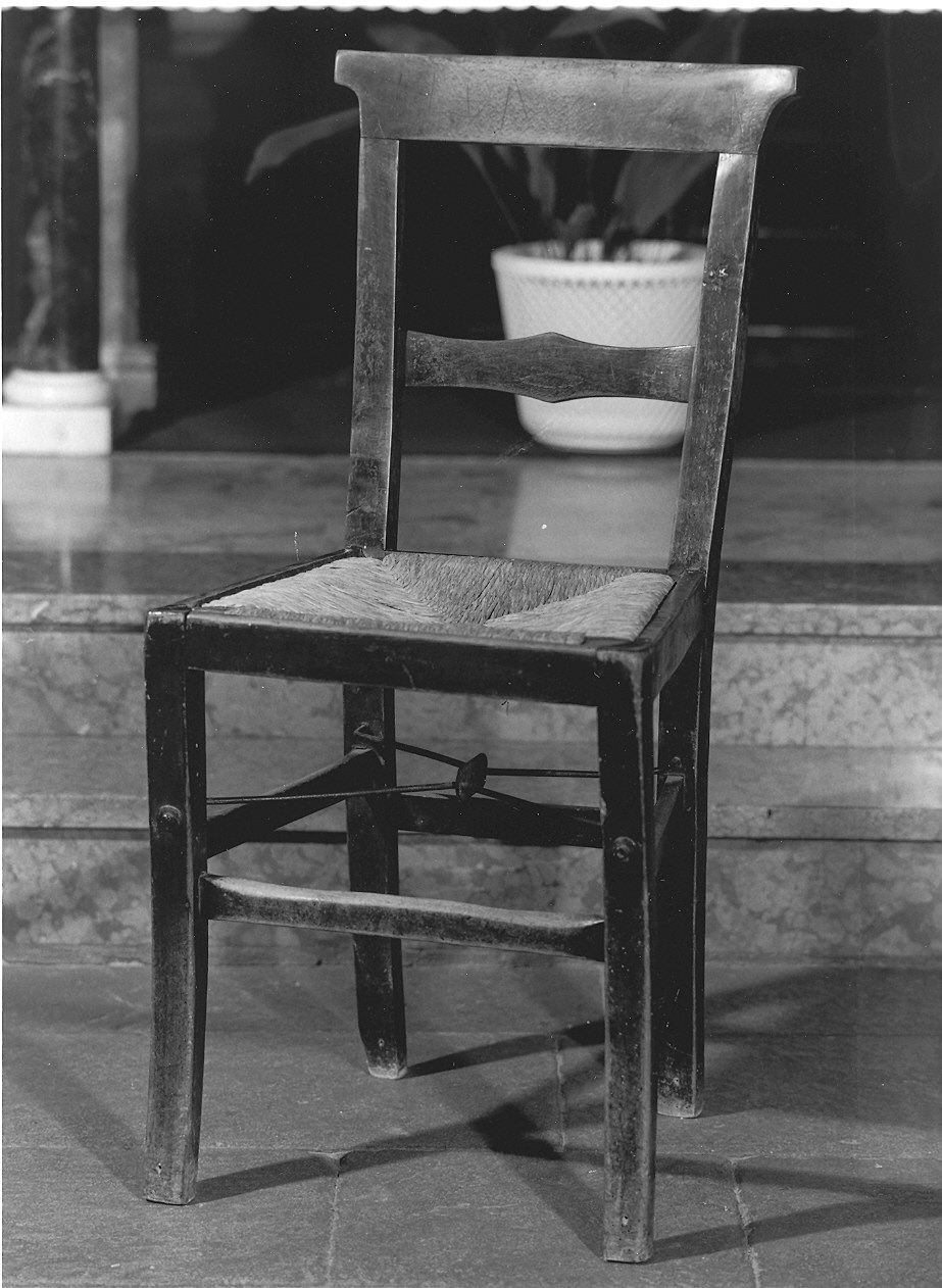 seggiola - ambito parmense (sec. XIX)