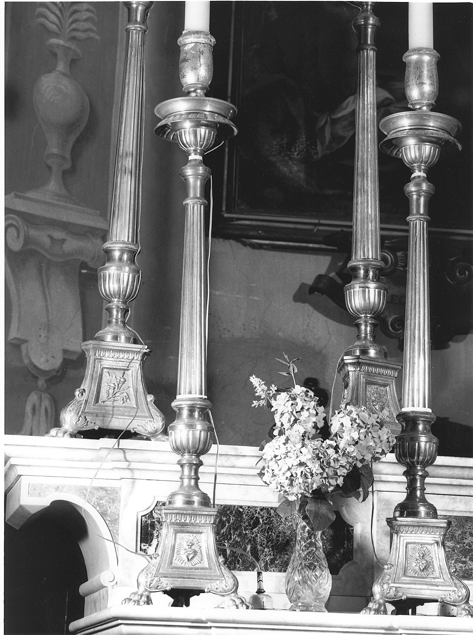 candeliere, serie - ambito parmense (prima metà sec. XX)