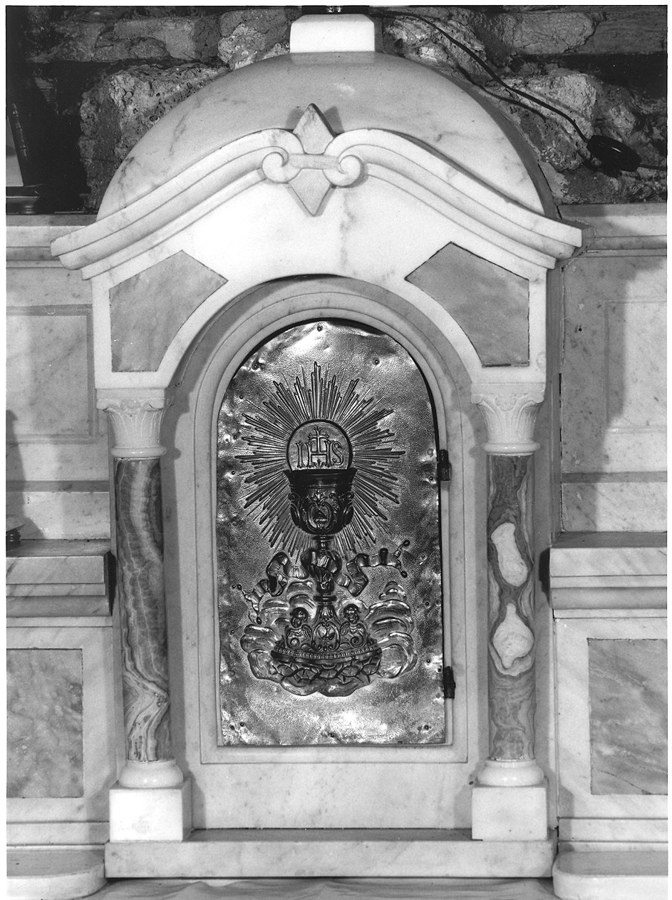 sportello di tabernacolo - ambito parmense (primo quarto sec. XX)