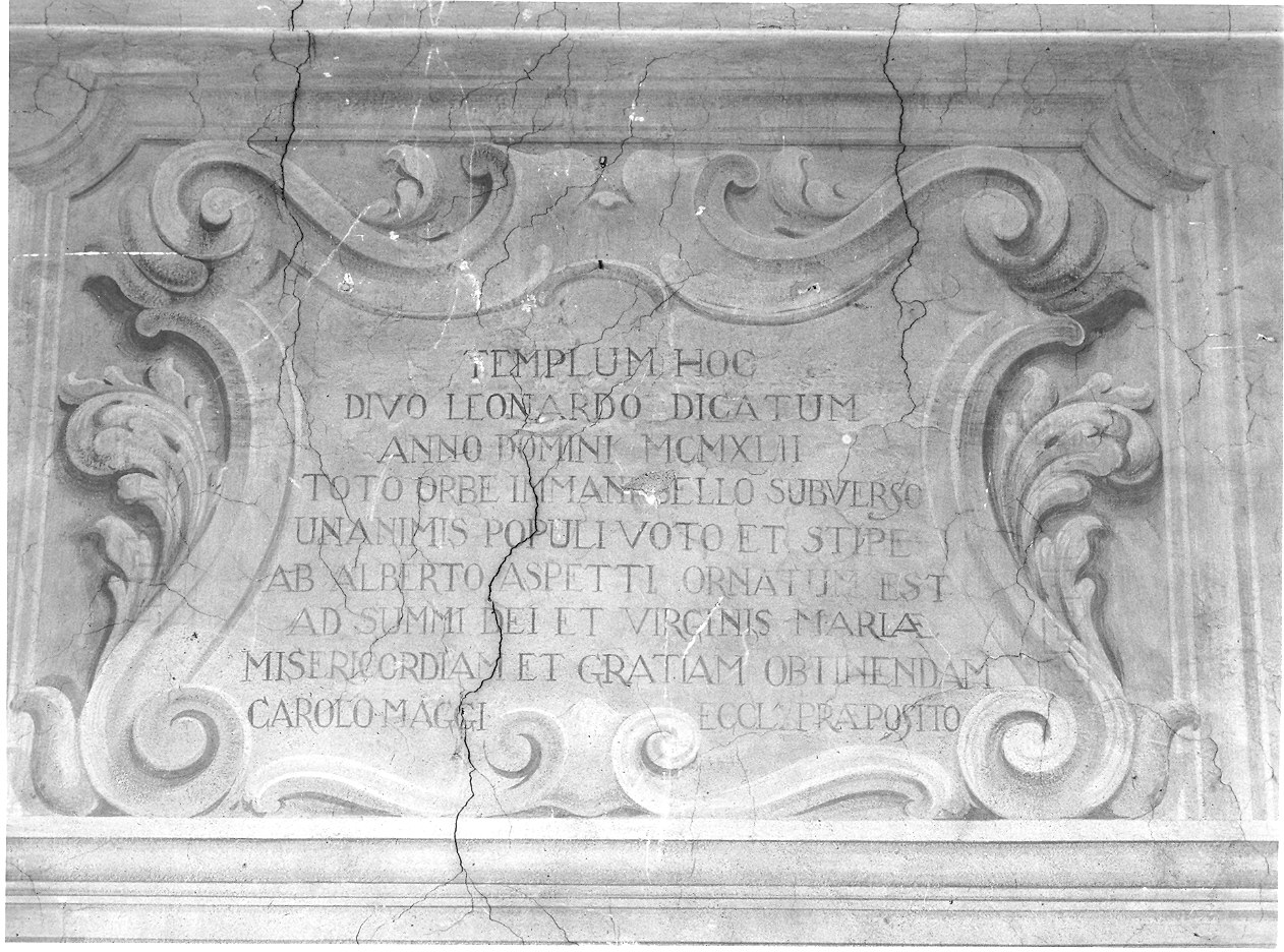 lapide commemorativa di Aspetti Alberto (sec. XX)