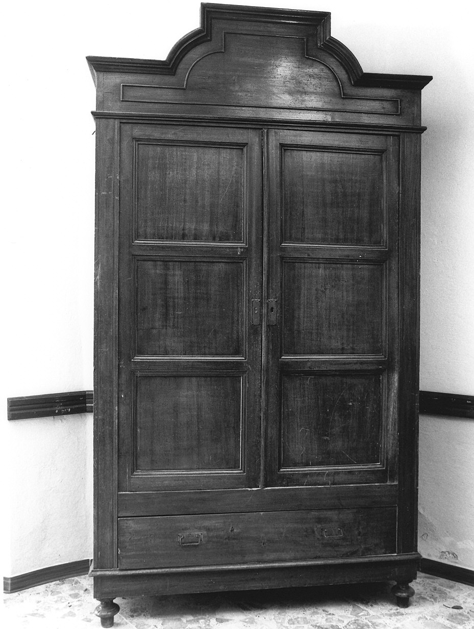 armadio - ambito parmense (seconda metà sec. XIX)