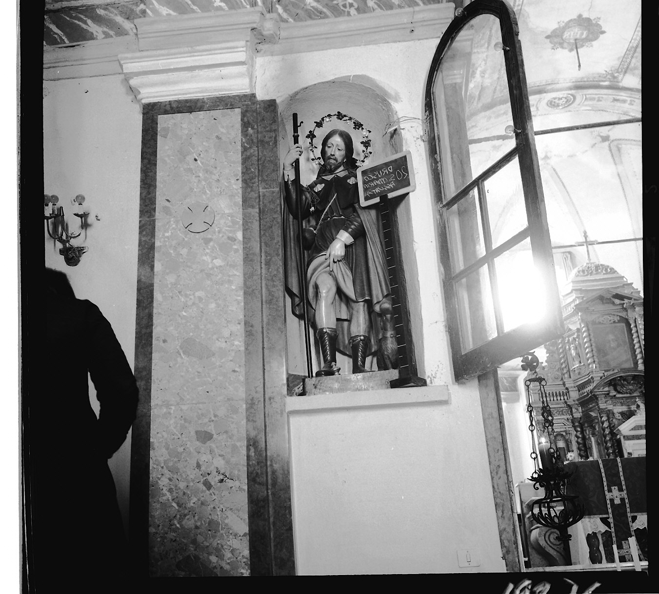 San Rocco (statua) - ambito altoatesino (?) (fine/inizio secc. XIX/ XX)