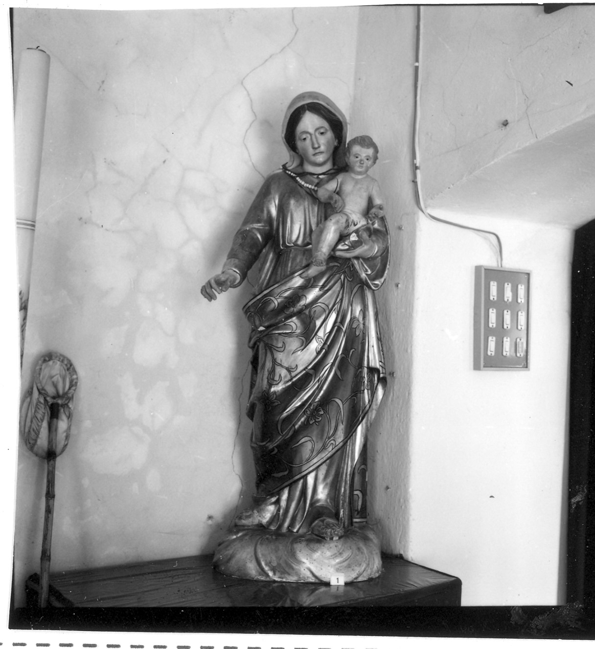 Madonna del Carmelo (statua) - ambito parmense (?) (fine sec. XIX)