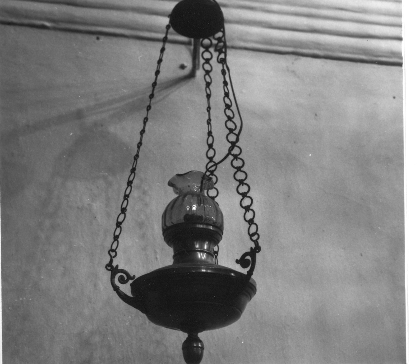 lampada da chiesa - ambito parmense (sec. XIX)