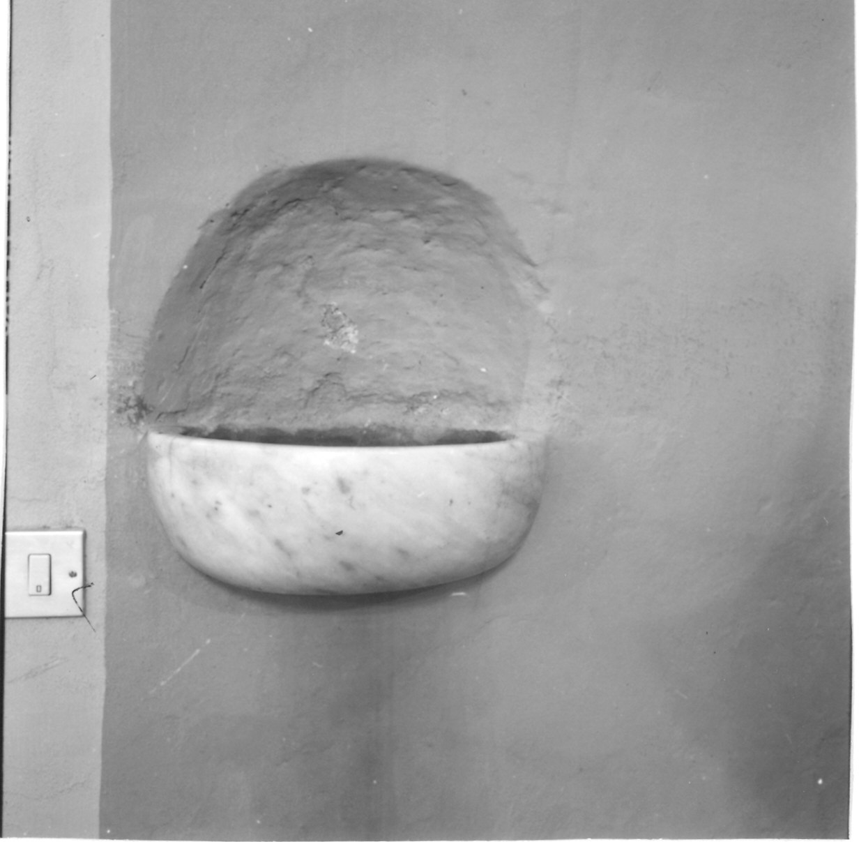 acquasantiera, coppia - ambito carrarese (prima metà sec. XIX)