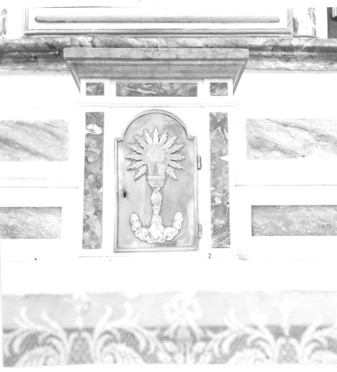 sportello di tabernacolo, coppia - ambito parmense (fine sec. XIX)