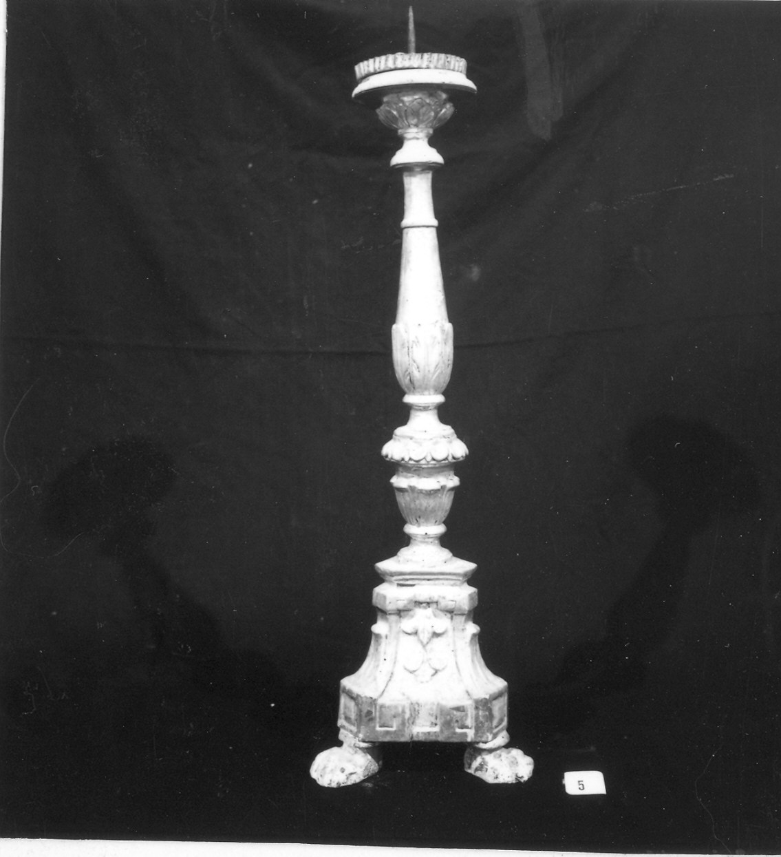 candeliere, serie - ambito parmense (prima metà sec. XIX)