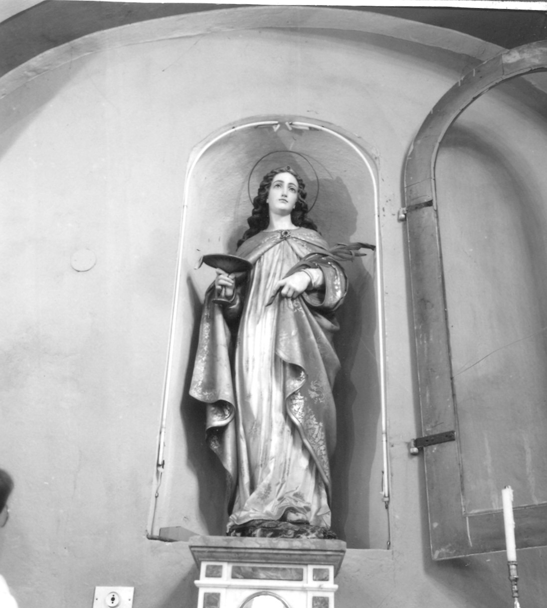 Santa Lucia (statua) di Ditta Nardini (sec. XX)