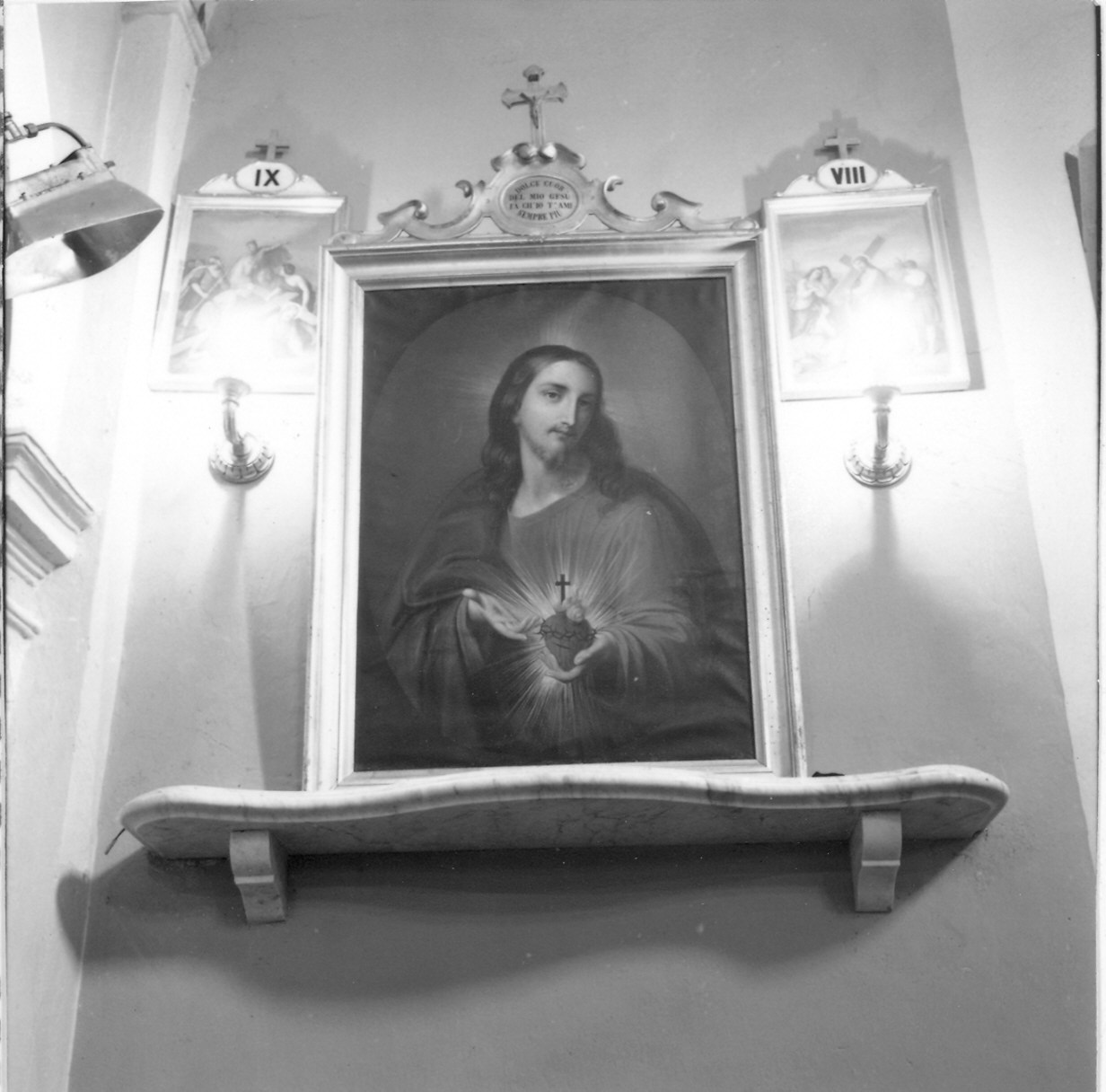 Sacro Cuore di Gesù (dipinto) - ambito parmense (?) (sec. XIX)