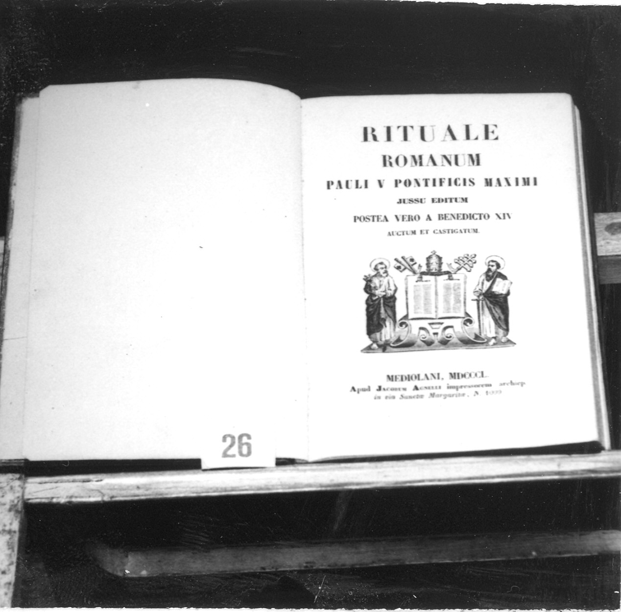 coperta di libro liturgico - ambito italiano (sec. XIX)