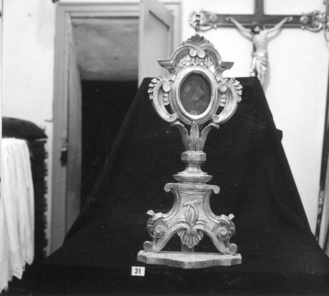 reliquiario, serie - ambito parmense (fine sec. XIX)