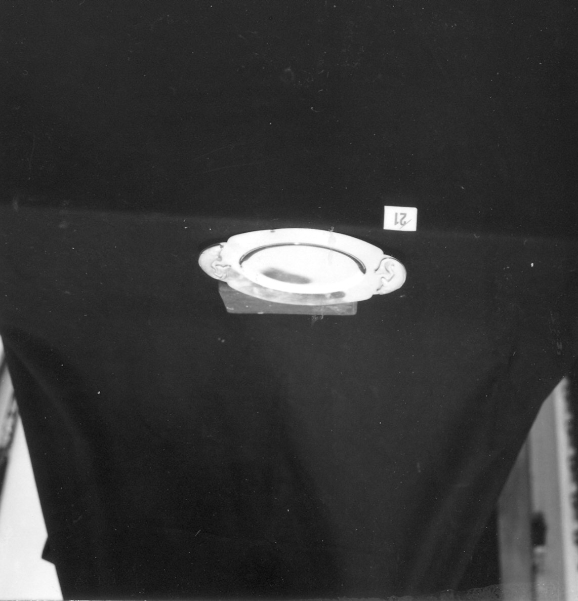 vassoio con manici - ambito parmense (fine sec. XIX)