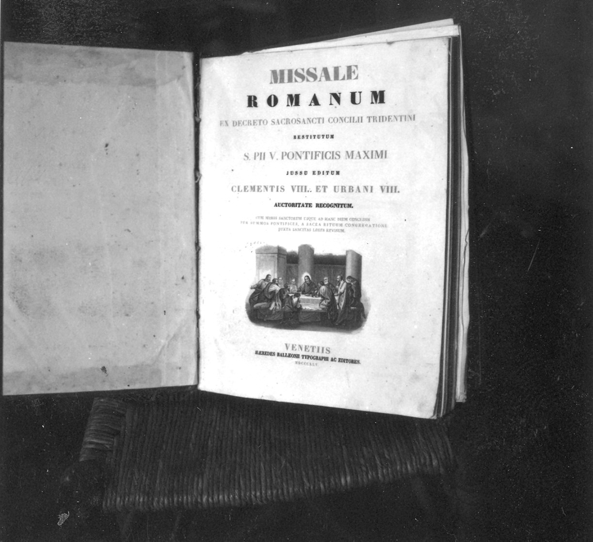 coperta di libro liturgico - ambito veneziano (sec. XIX)