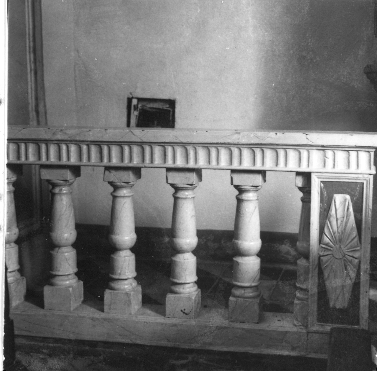 balaustrata - ambito parmense (sec. XIX)