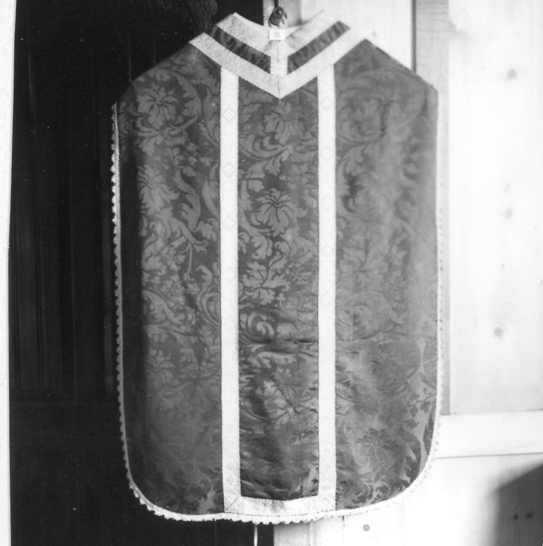 paramento liturgico, insieme - manifattura italiana (fine sec. XIX)