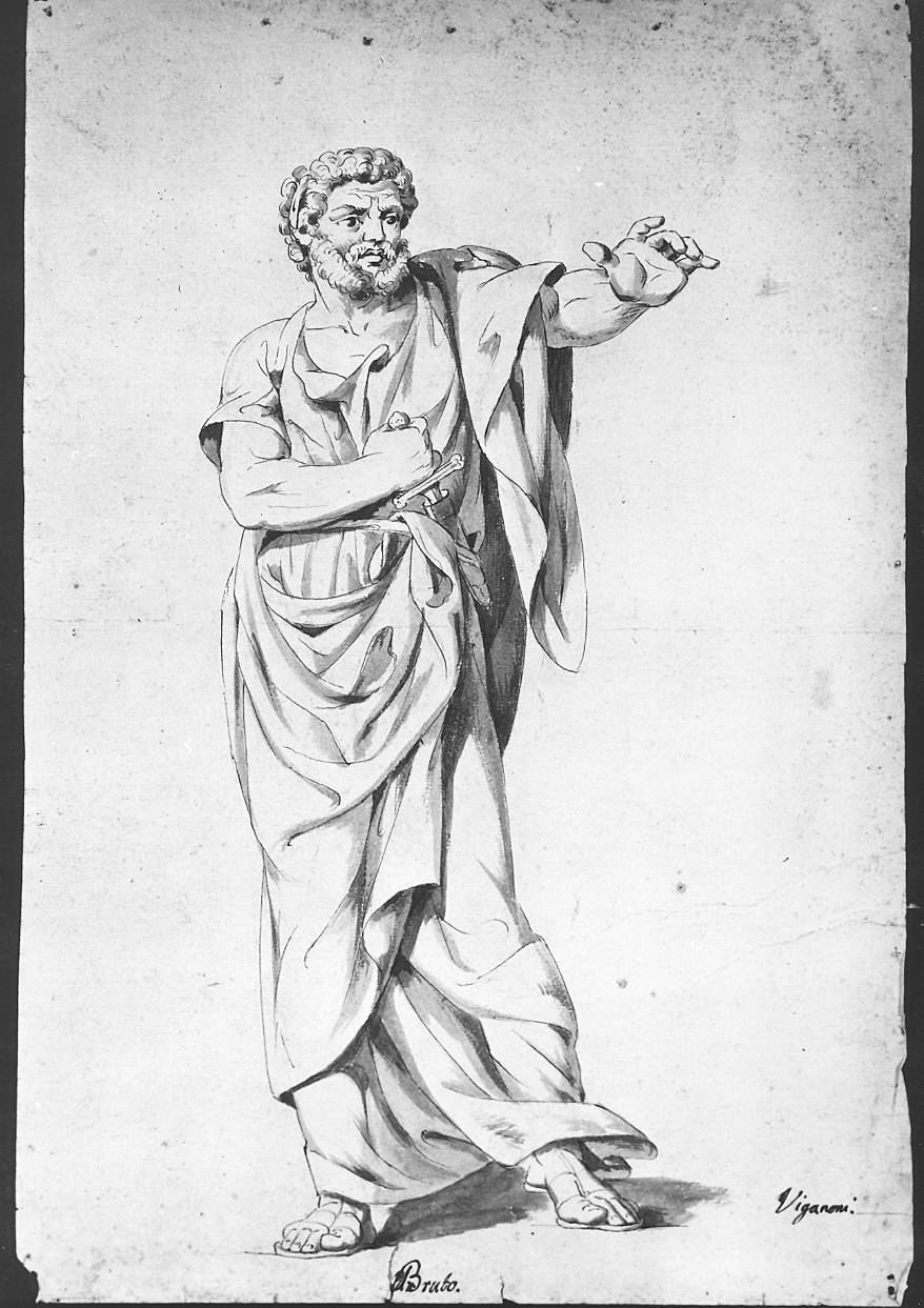 Bruto (disegno) di Viganoni Carlo Maria (sec. XIX)