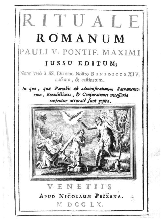 Battesimo di Cristo (stampa) - ambito veneziano (sec. XVIII)