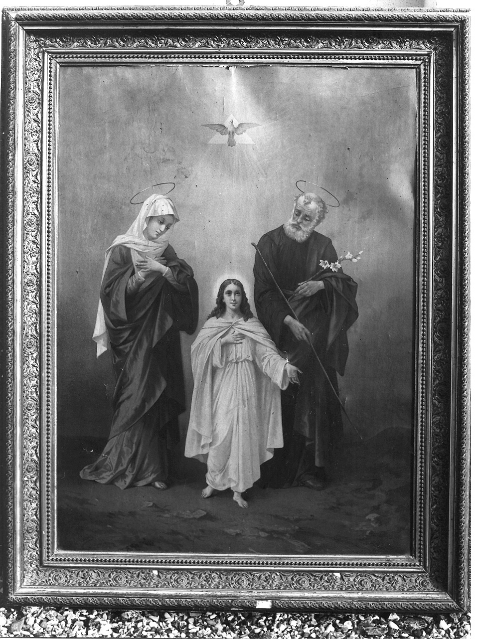 Sacra Famiglia (stampa a colori) - produzione emiliana (prima metà sec. XX)