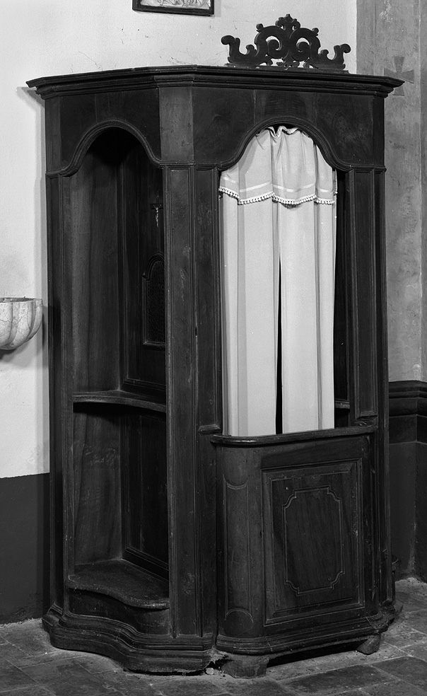 confessionale - ambito parmense (sec. XVIII)