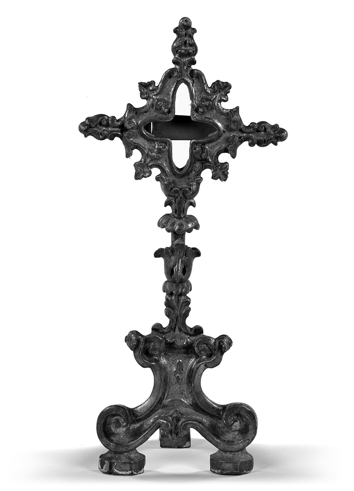 stauroteca - ambito parmense (prima metà sec. XVIII)