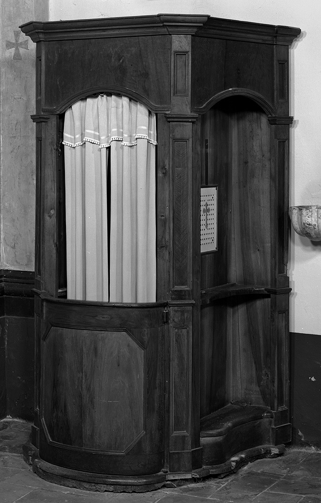 confessionale - ambito parmense (sec. XVIII)