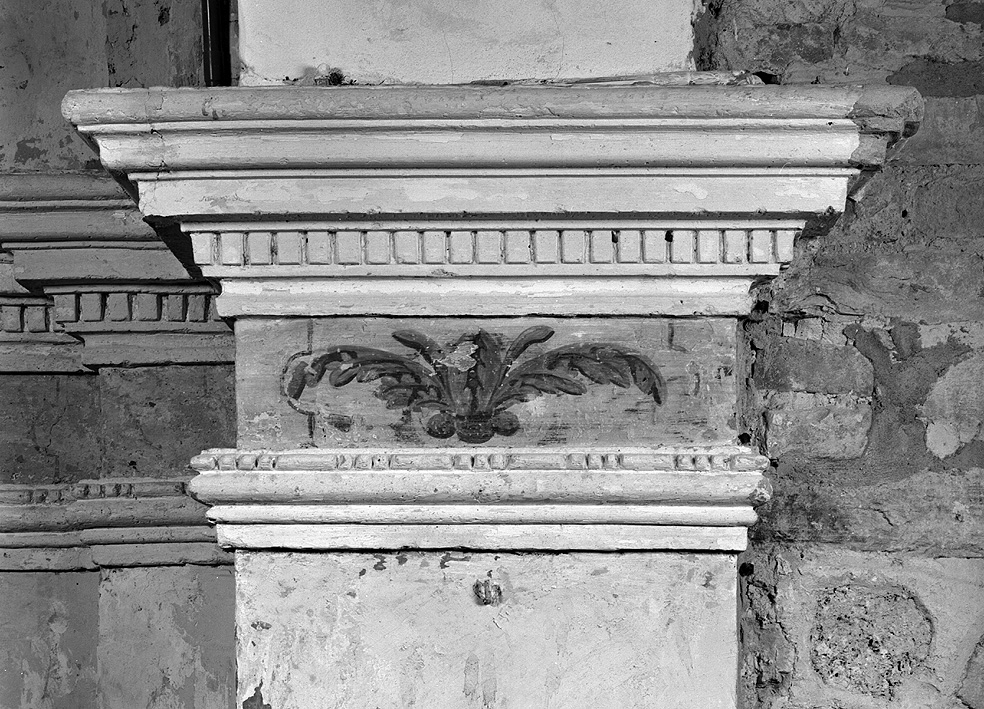 decorazione plastica - ambito parmense (ultimo quarto sec. XVIII)