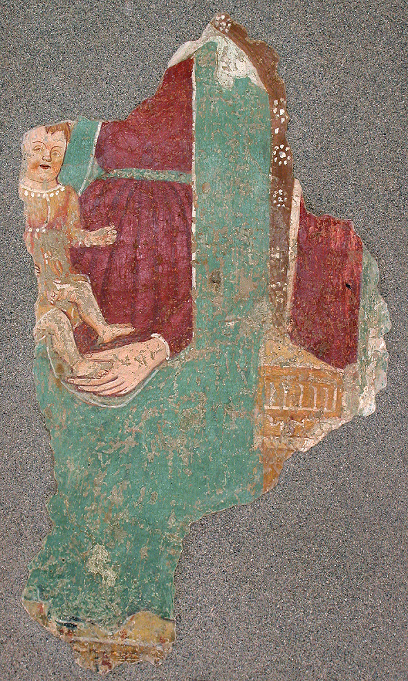 Madonna con Bambino (dipinto) - ambito parmense (sec. XV)