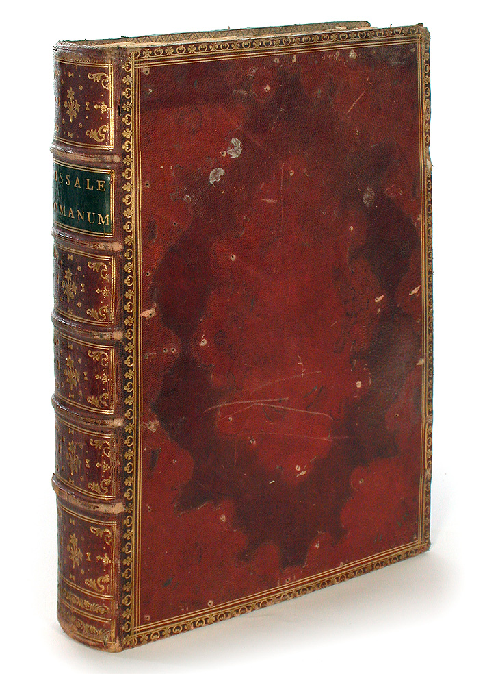 coperta di libro liturgico - ambito toscano (sec. XVIII)