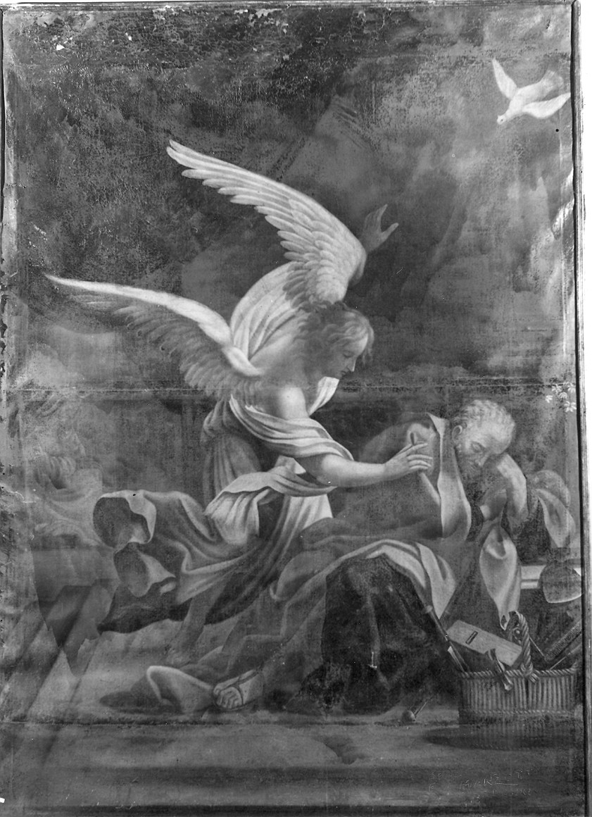 sogno di San Giuseppe (dipinto) - ambito piacentino (fine sec. XVII)