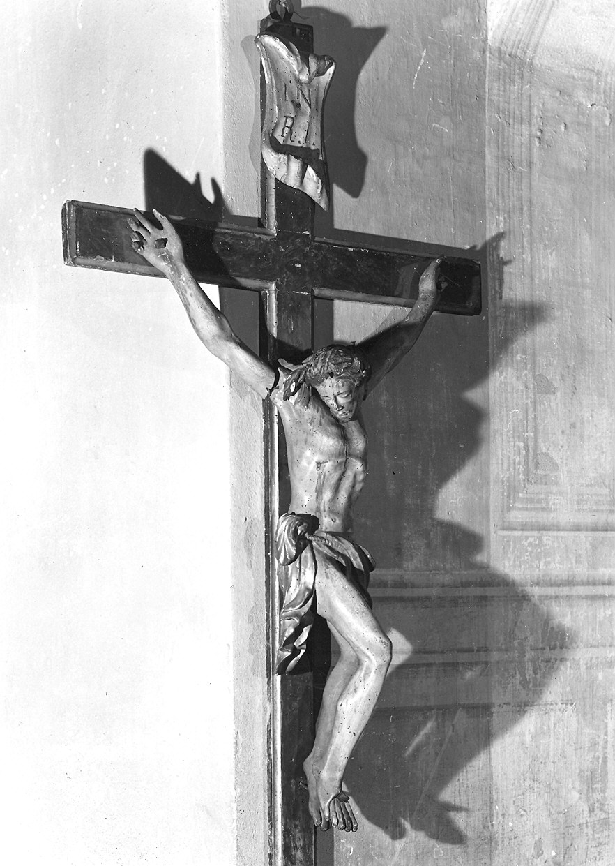 Cristo crocifisso (scultura) - ambito piacentino (fine sec. XVII)