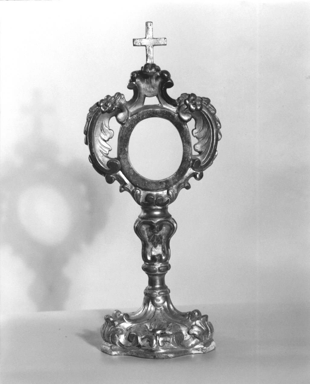 reliquiario - a ostensorio - ambito emiliano (seconda metà sec. XVIII)