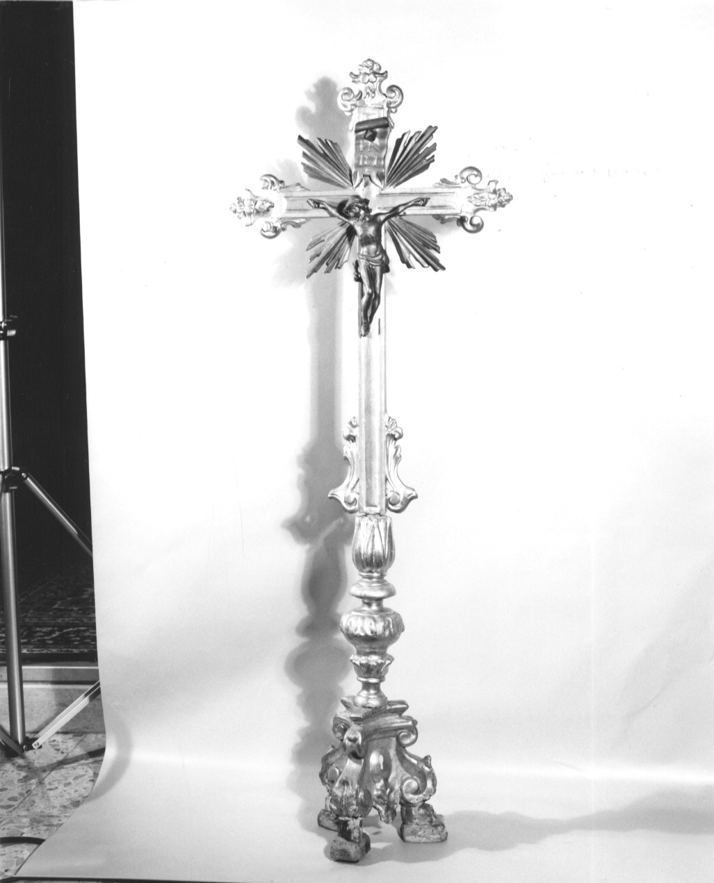 croce d'altare - ambito parmense (sec. XIX)