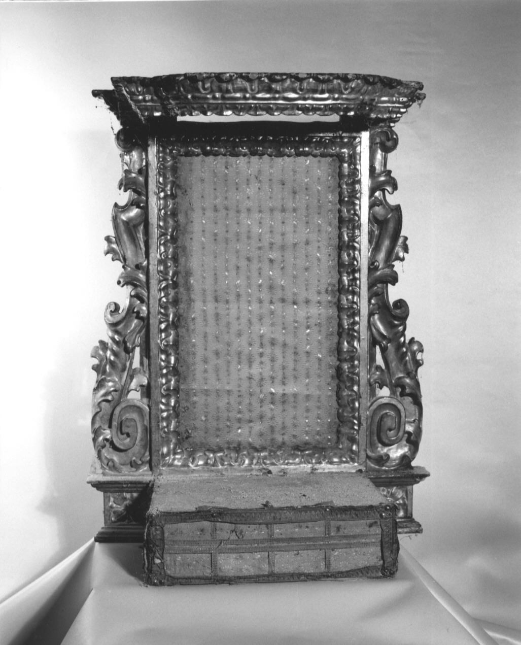 tronetto per esposizione eucaristica - ambito parmense (prima metà sec. XVIII)