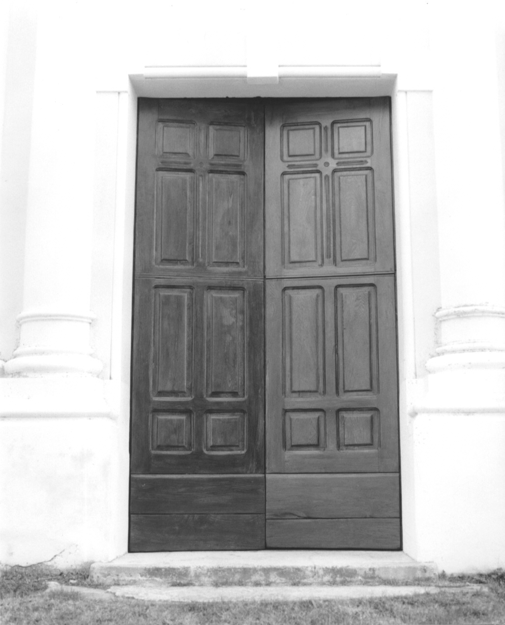 portone - a due battenti - ambito parmense (prima metà sec. XX)