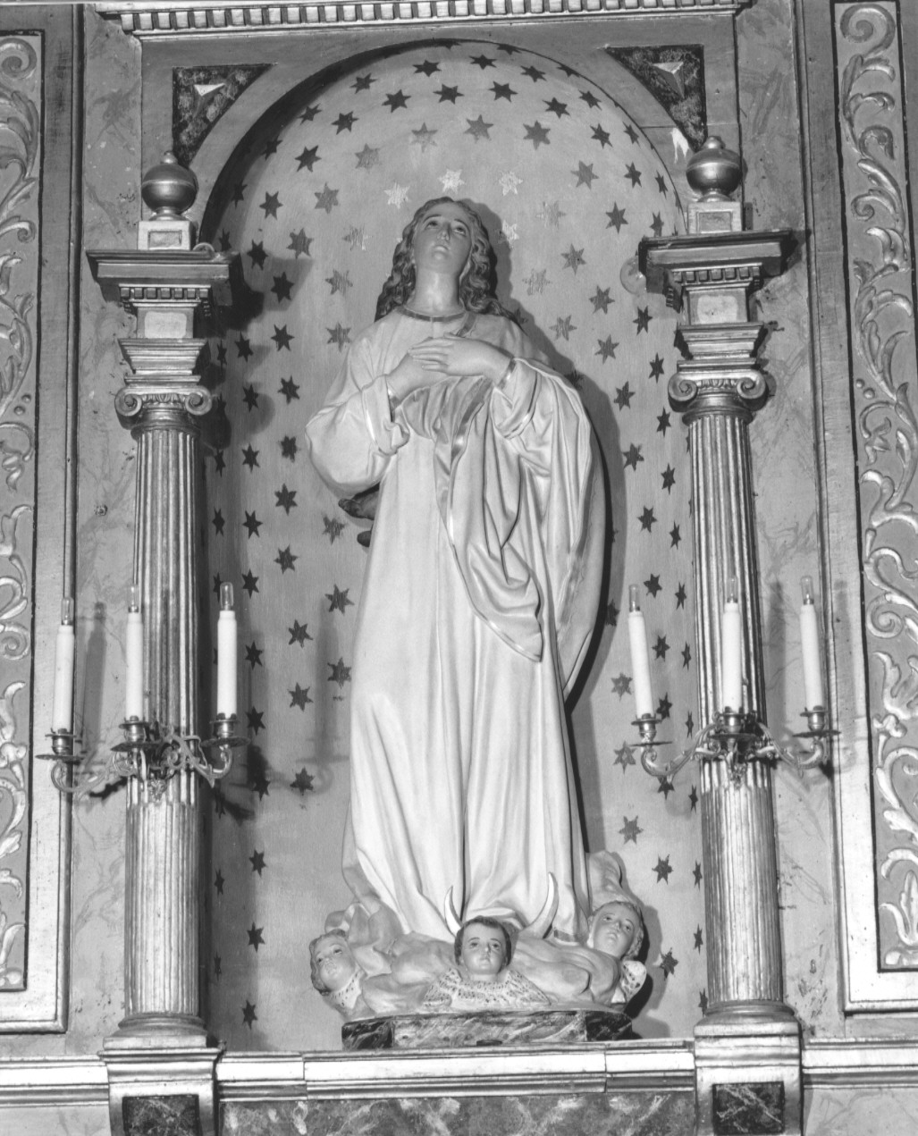 Madonna Assunta (statua) - produzione italiana (prima metà sec. XX)