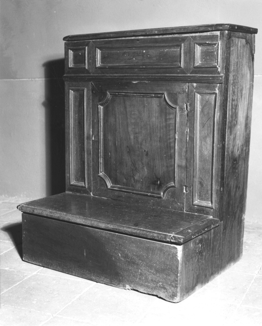 inginocchiatoio, serie - ambito parmense (sec. XIX)