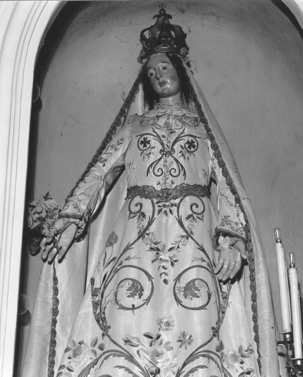 Madonna Assunta (statua) - ambito parmense (fine sec. XVII)