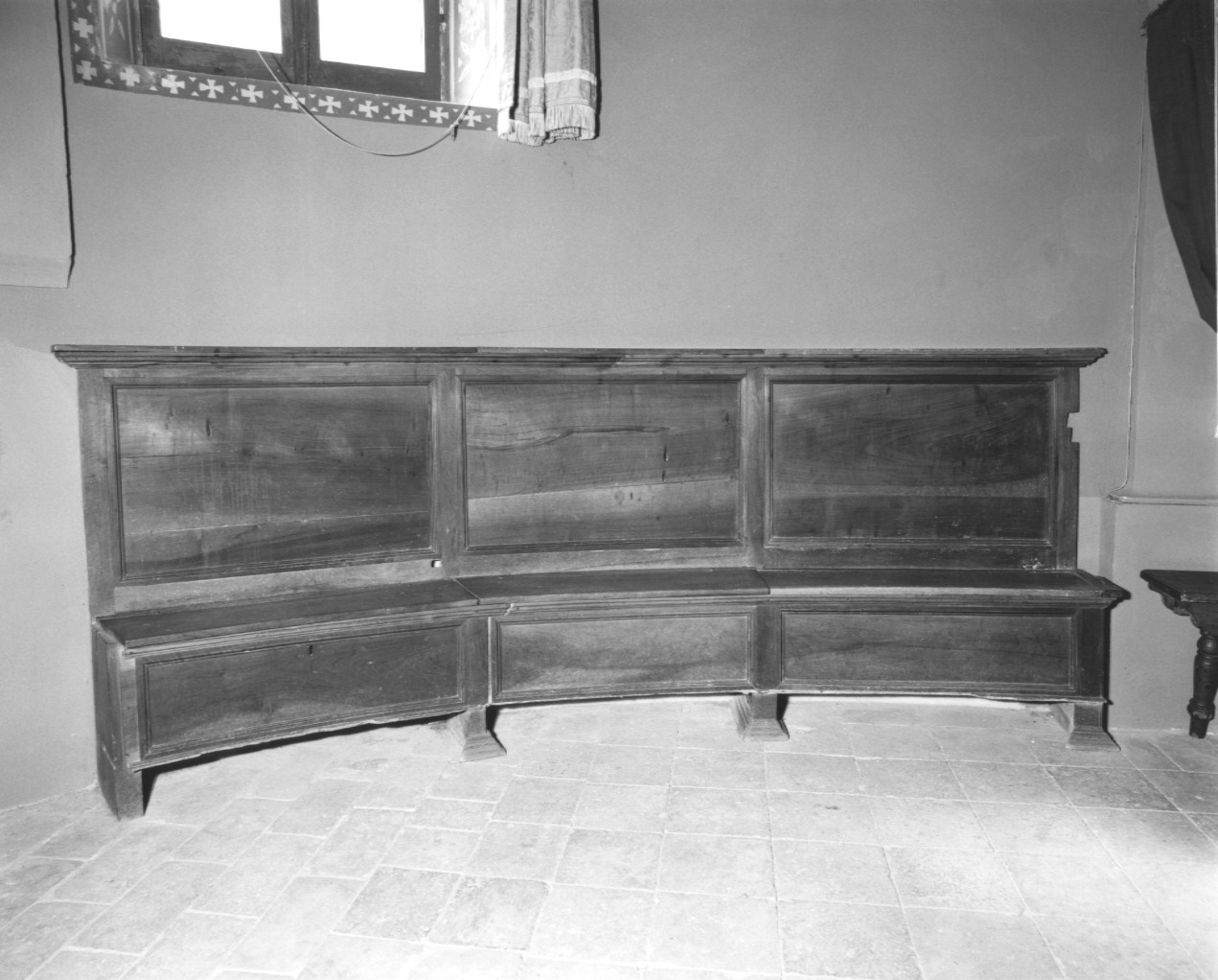 stalli del coro - ambito parmense (metà sec. XVIII)