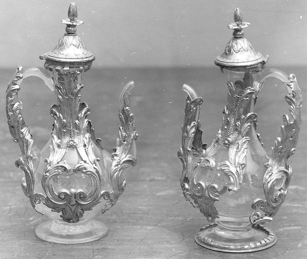 ampolla, serie - ambito piacentino (metà sec. XVIII)